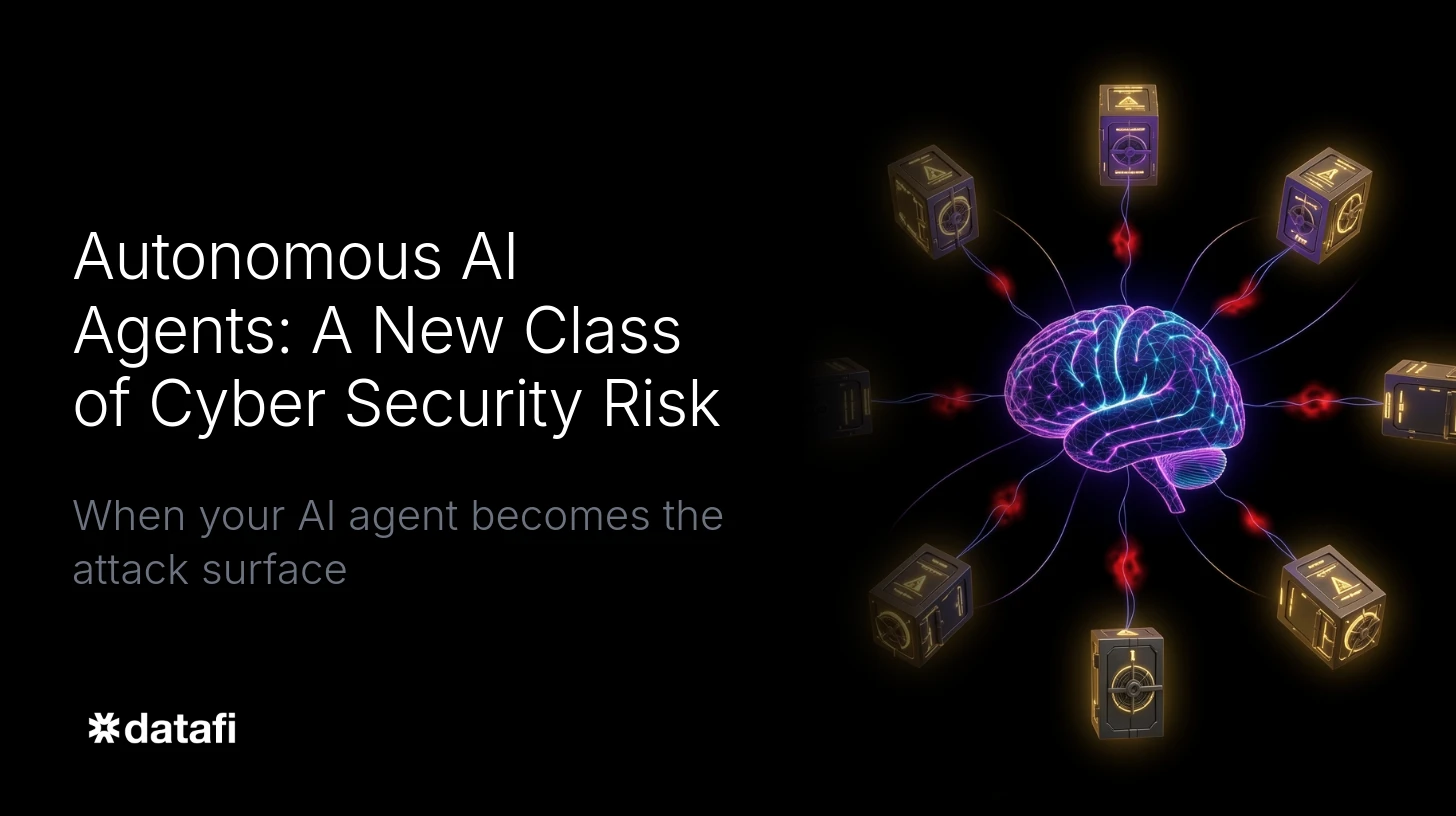 Autonomous AI Agents: A New Class of Cyber Security Risk