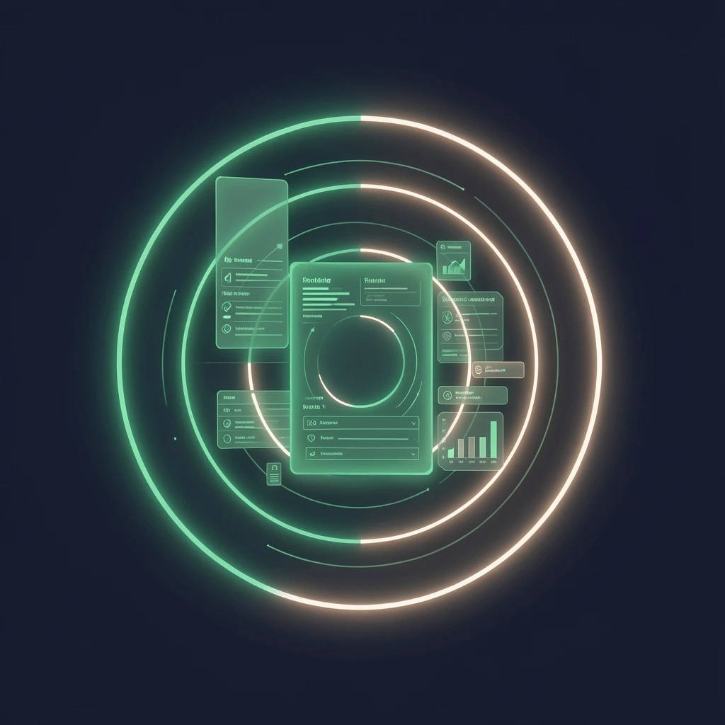 Advisor reviewing AI-generated prioritized rebalancing recommendations in a
modern
workspace