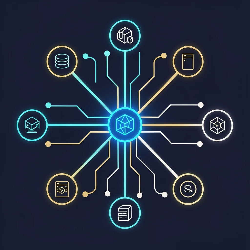 An AI agent orchestrating customer success workflows across multiple systems