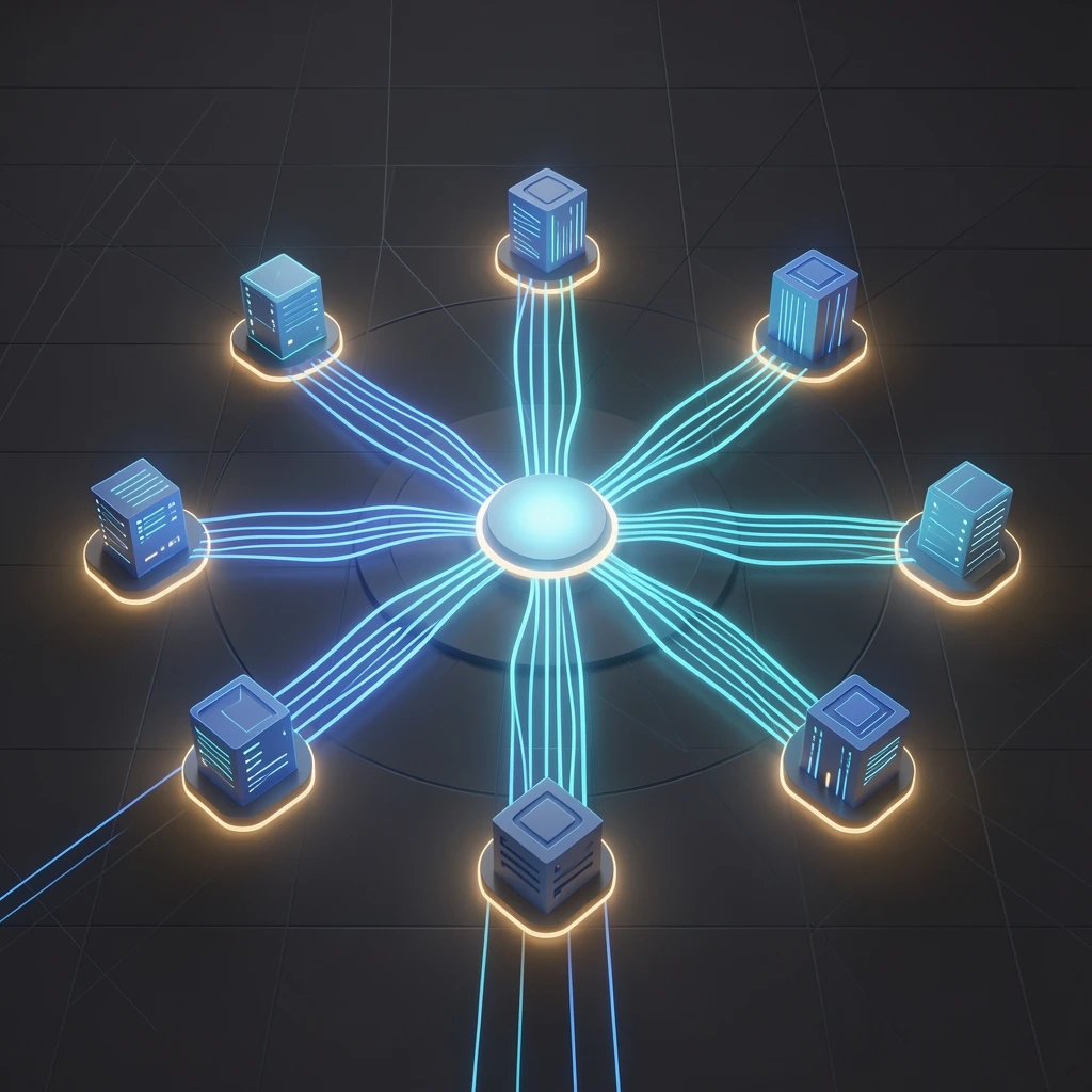 Enterprise data federation connecting business systems