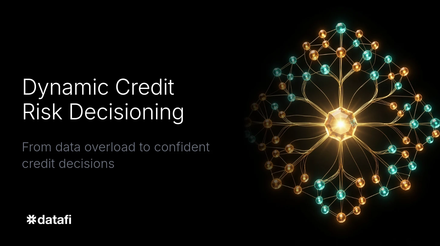 Dynamic Credit Risk Decisioning