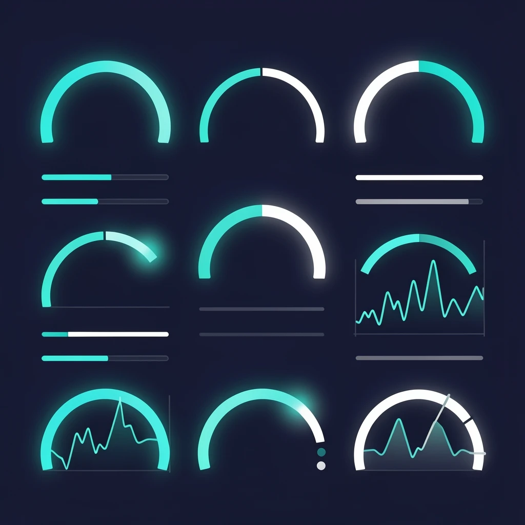 A modern dashboard view showing live engagement portfolio profitability monitoring