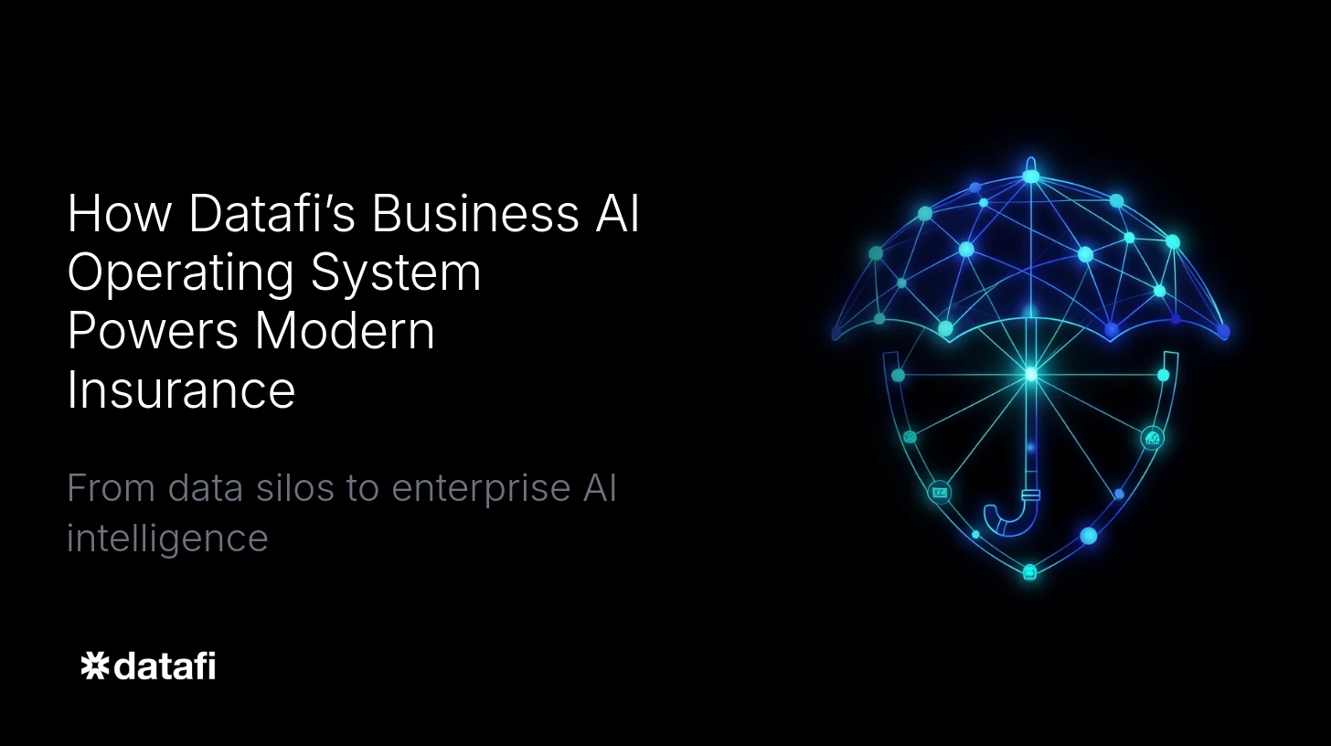 How Datafi’s Business AI Operating System Powers Modern Insurance