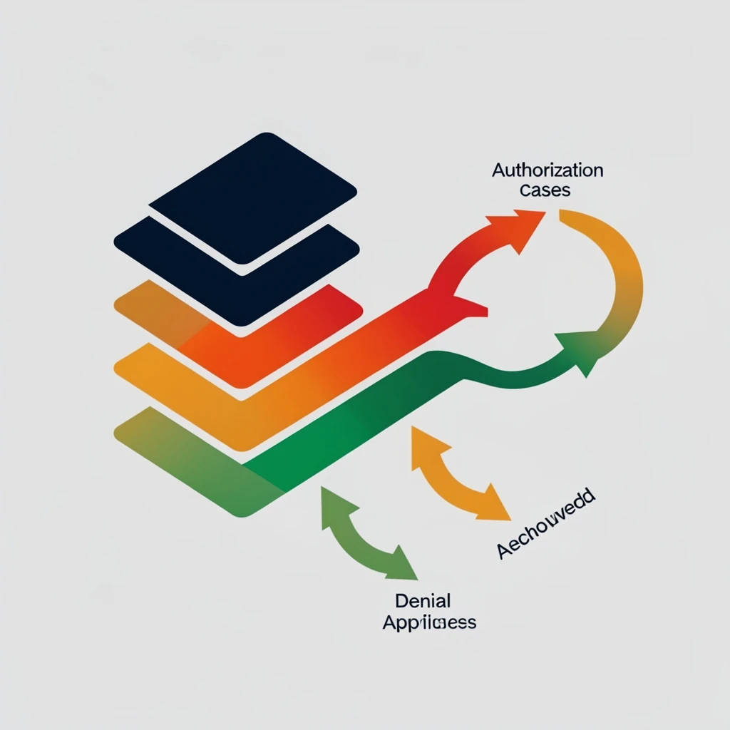 Prior authorization denial risk scoring and appeals workflow