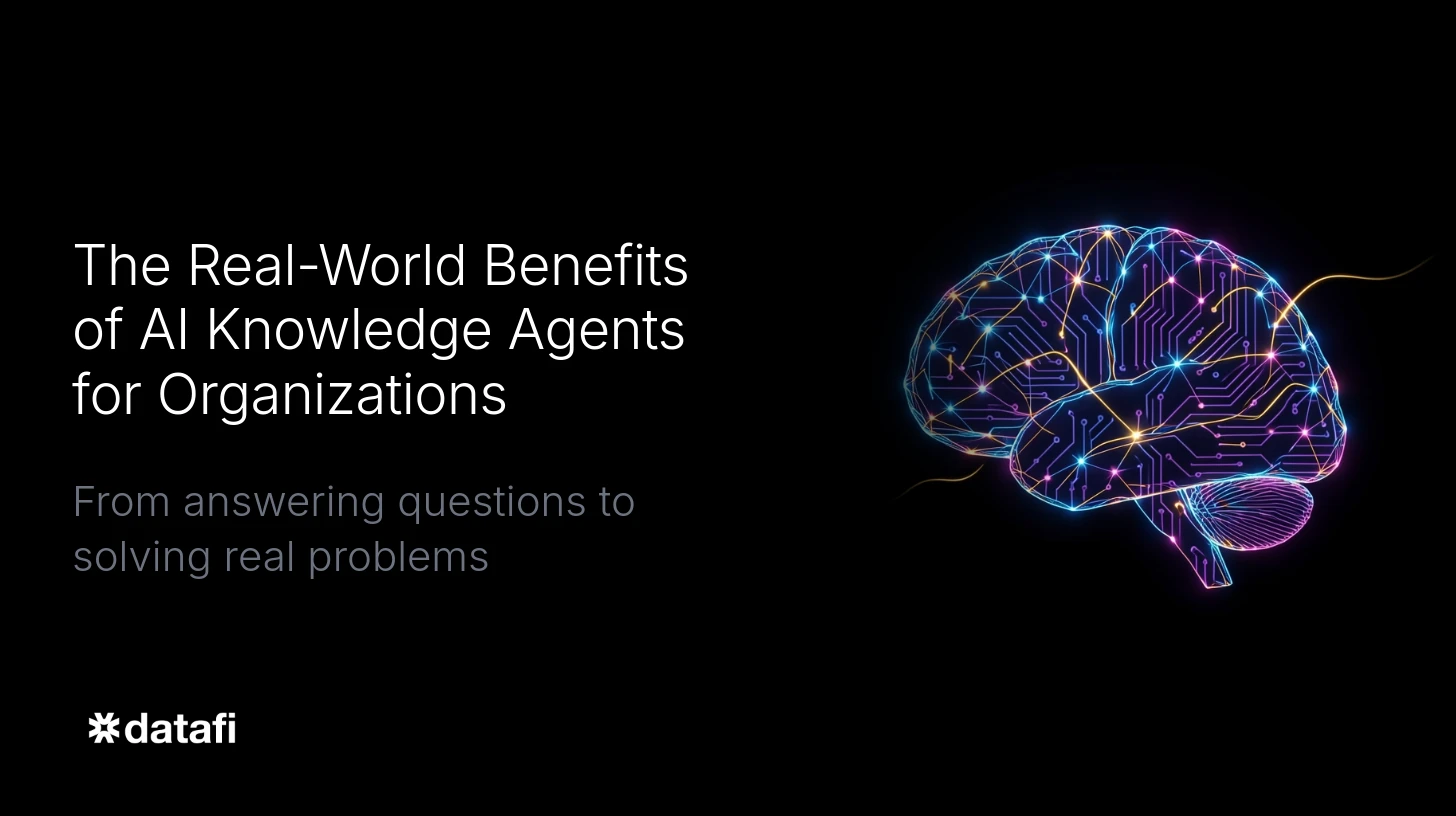The Real-World Benefits of AI Knowledge Agents for Organizations