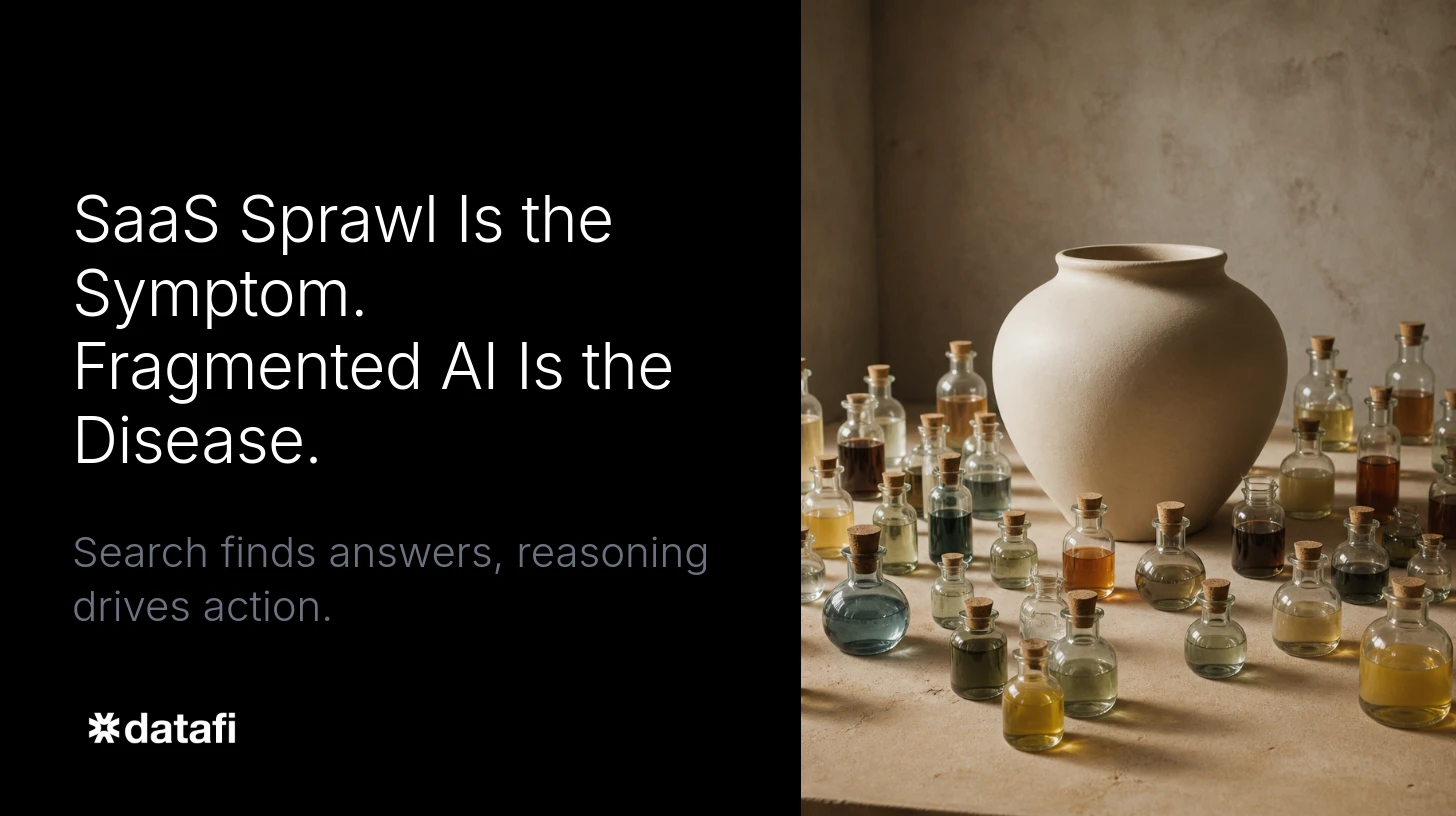SaaS Sprawl Is the Symptom. Fragmented AI Is the Disease.