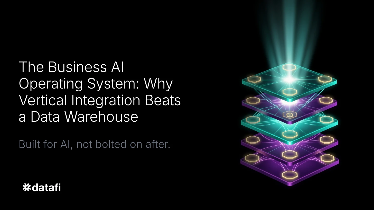The Business AI Operating System: Why Vertical Integration Beats a Data Warehouse