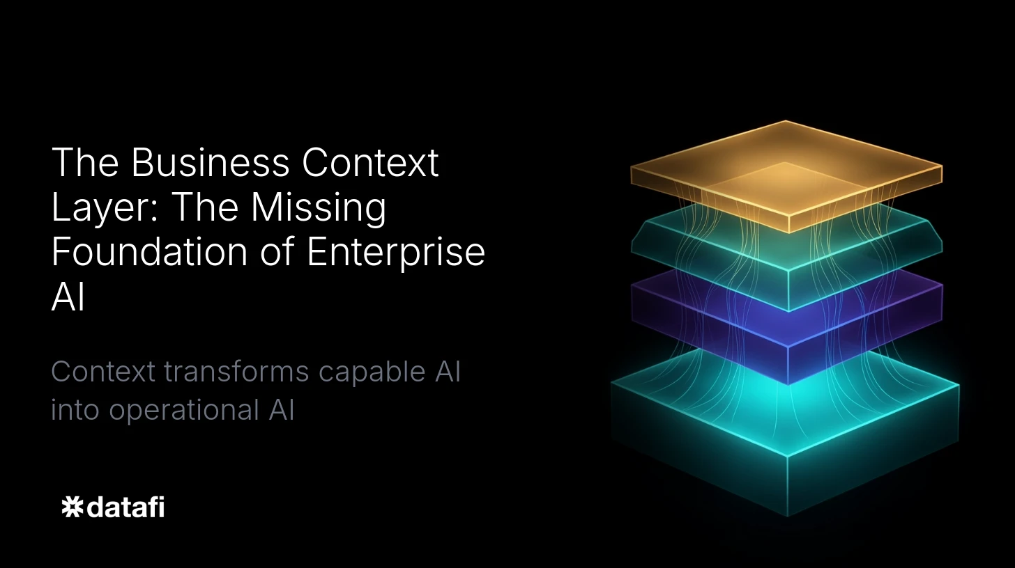 The Business Context Layer: The Missing Foundation of Enterprise AI