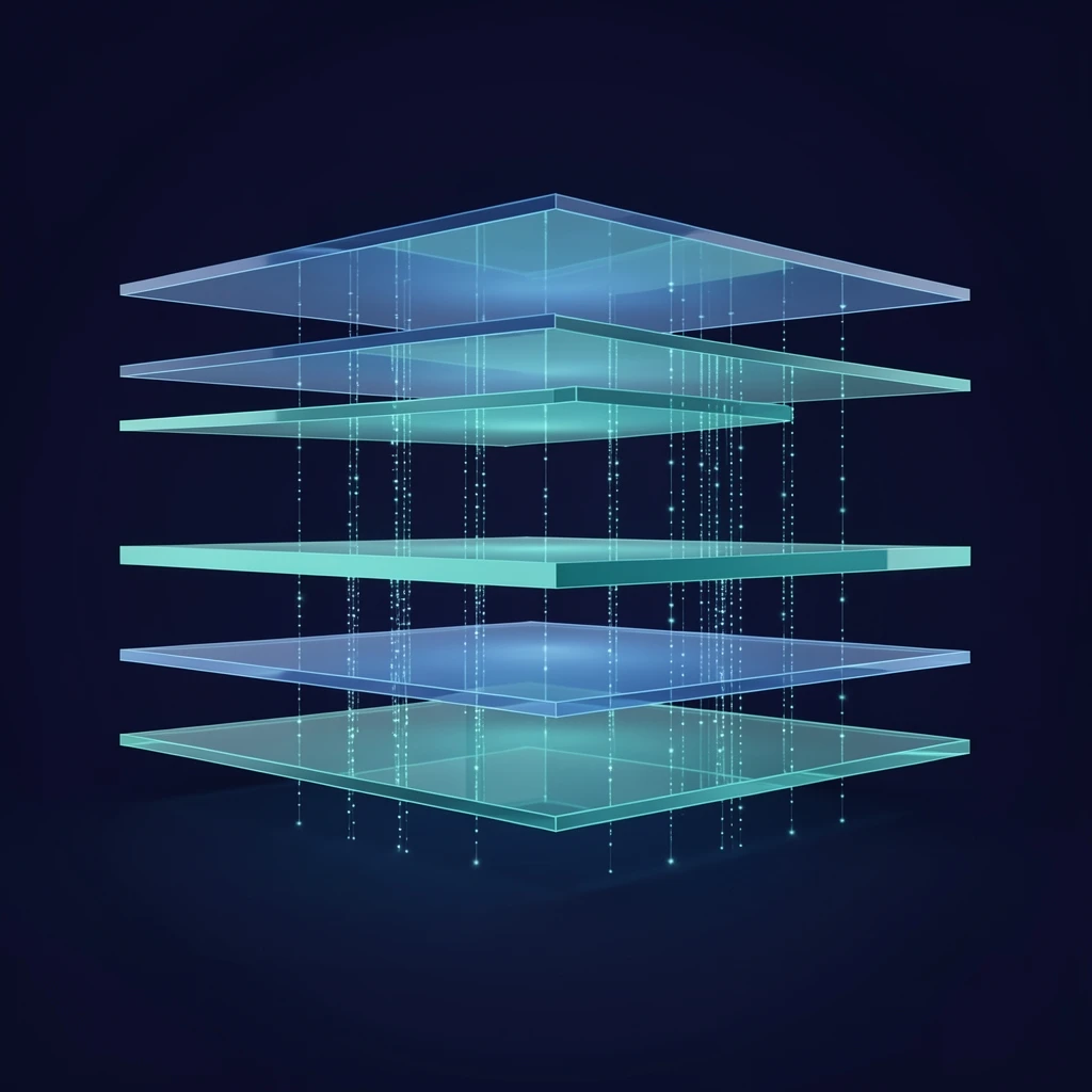 Enterprise data architecture layers supporting agentic AI