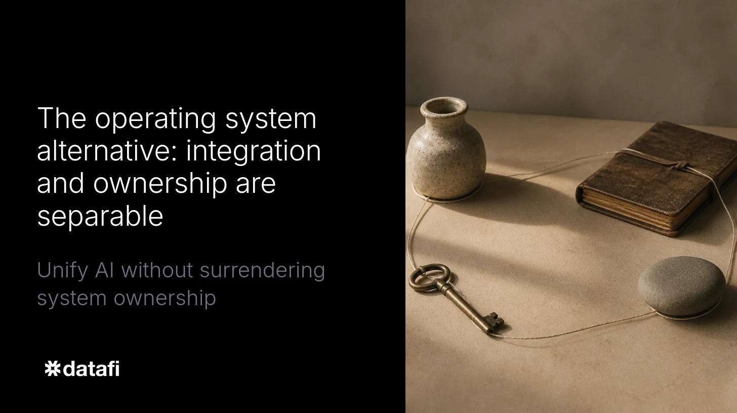 The operating system alternative: integration and ownership are separable