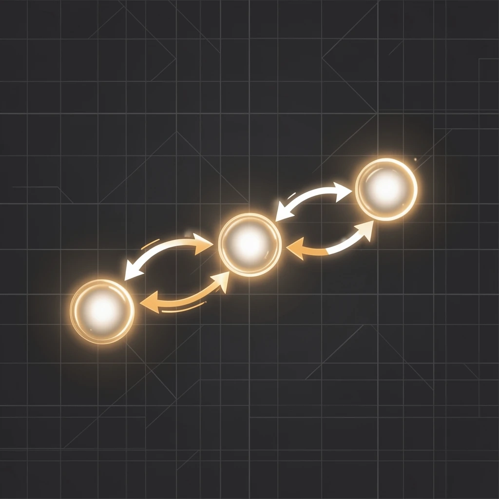 An autonomous AI agent executing a multi-step workflow across operational systems