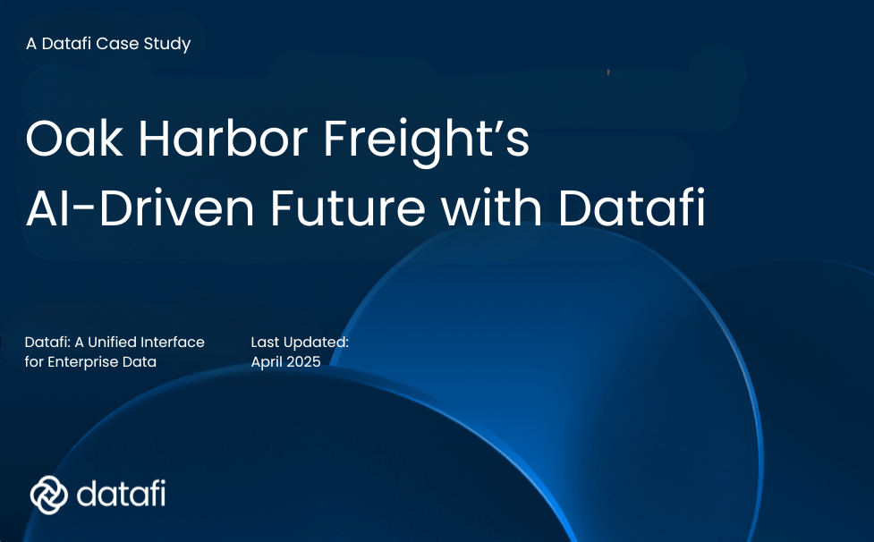 Oak Harbor Freight's AI-Driven Future with Datafi
