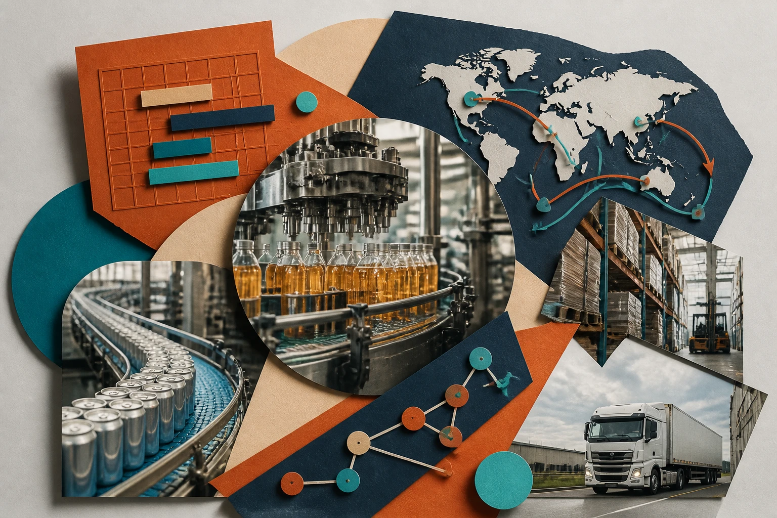 AI-driven operations optimization across CPG supply chain and production scheduling