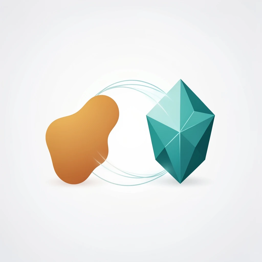 A non-technical business user engaging confidently with a conversational AI interface