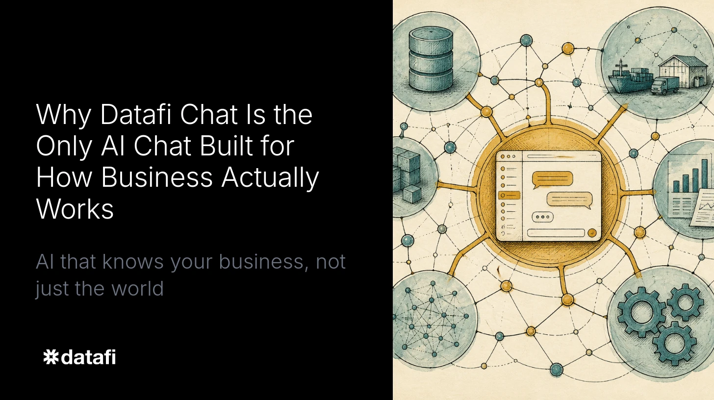 Why Datafi Chat Is the Only AI Chat Built for How Business Actually Works