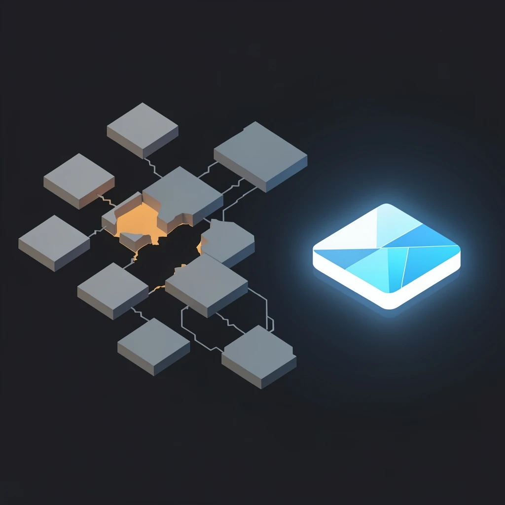 Fragmented enterprise security stack with overlapping point solutions creating coverage gaps