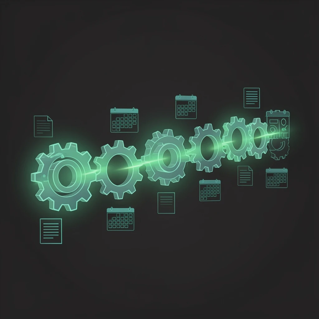 Agentic AI autonomously executing workforce development actions across HR
systems